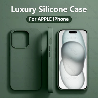 Luxury Silicone iPhone Case FM