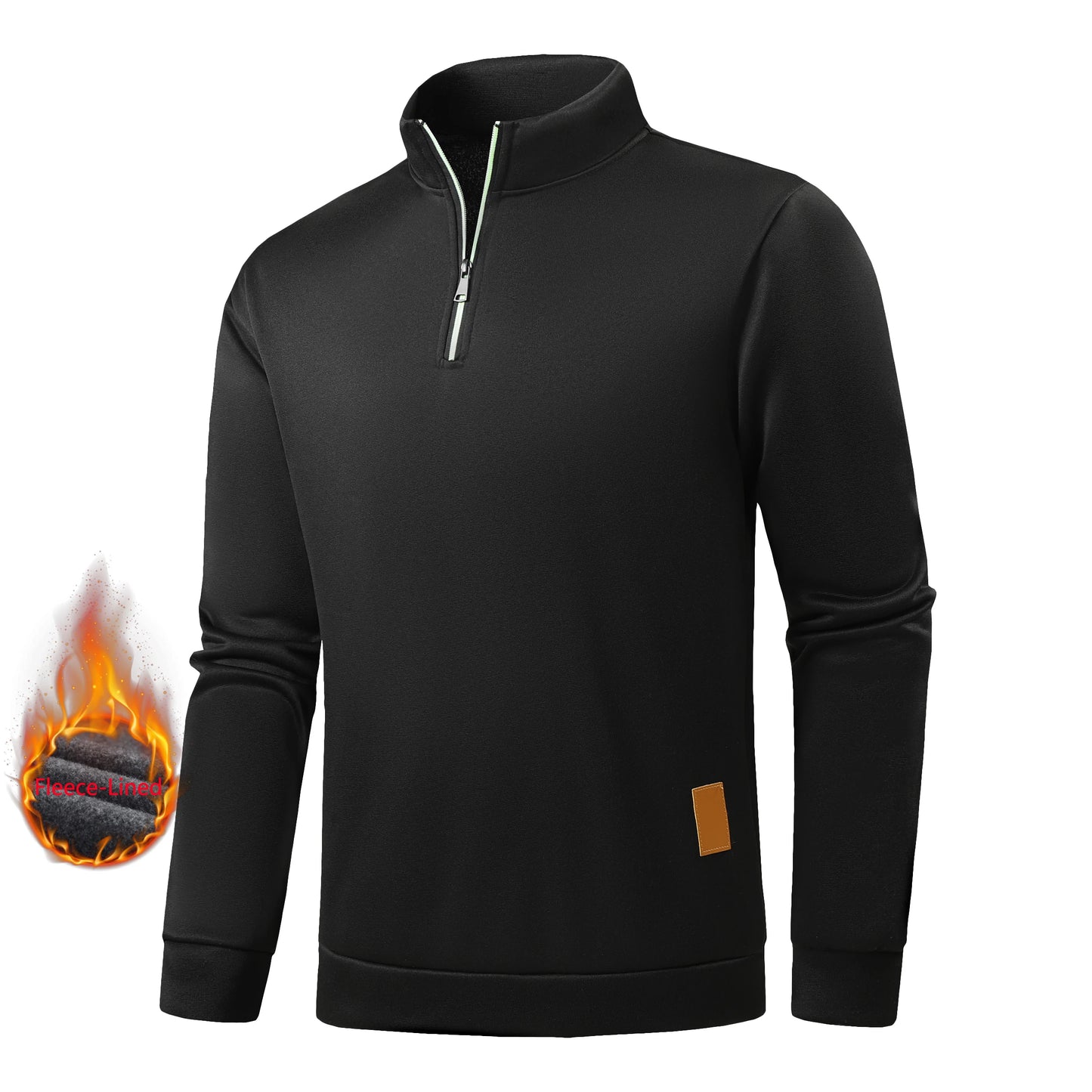 Autumn Men’s Half-Zip Sweatshirts FM