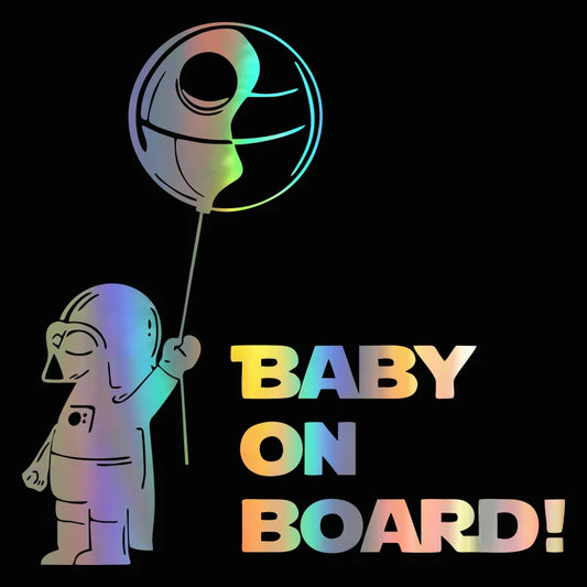 Holographic Iridescent Flame Decal Set FC