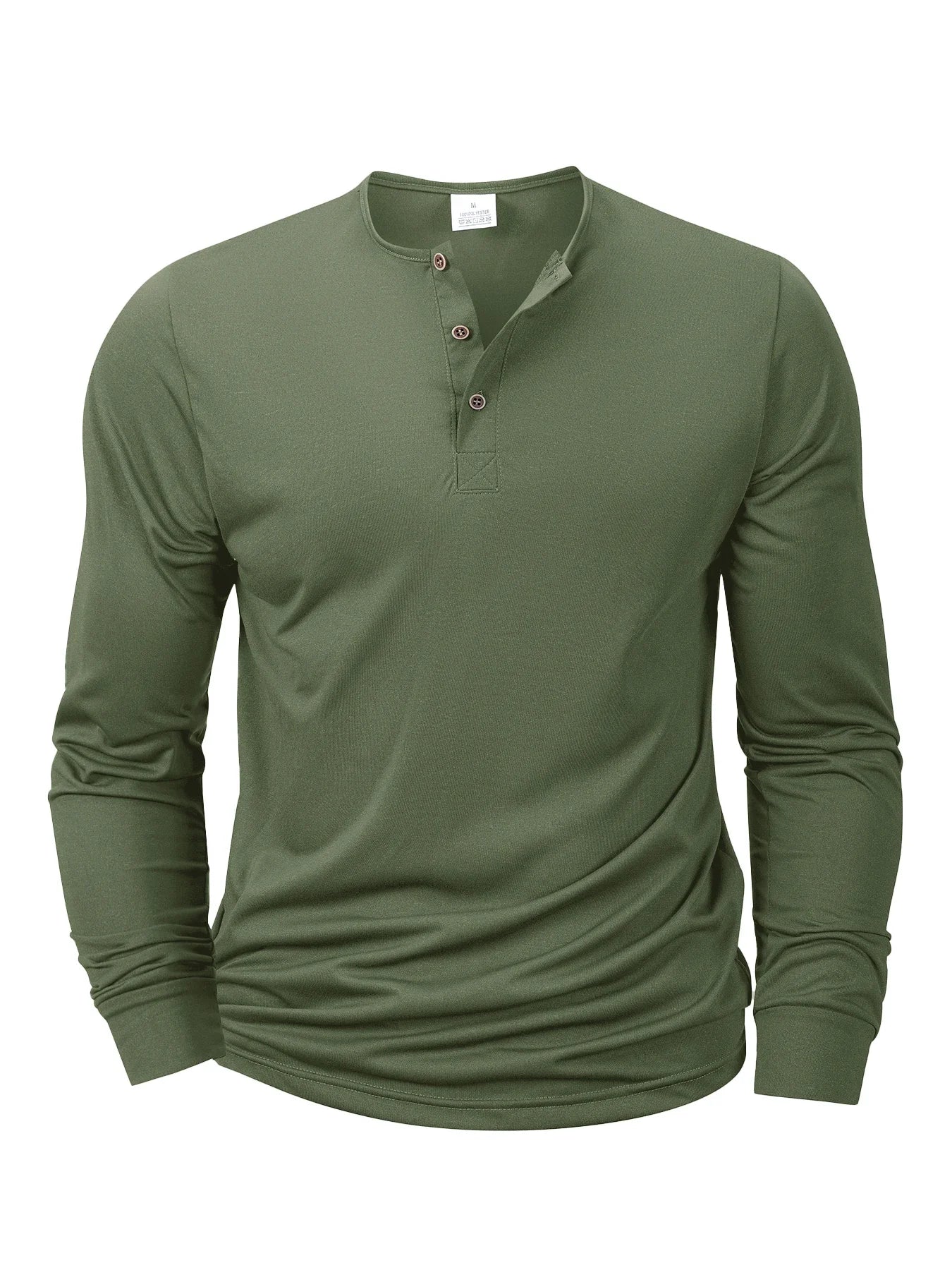 Men’s Long Sleeve Neck T-Shirt FM