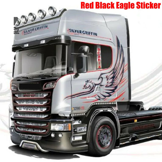 Red Black Hawk Limited Edition Sticker TS