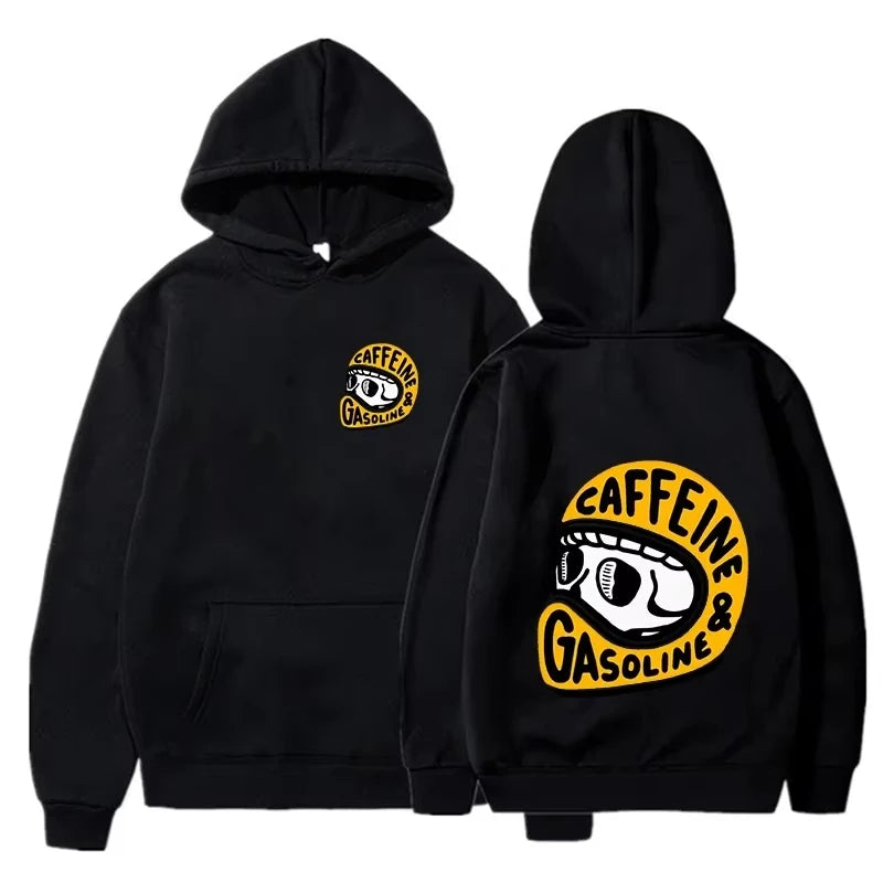 Caffeine & Gasoline Hoodie for Men FM