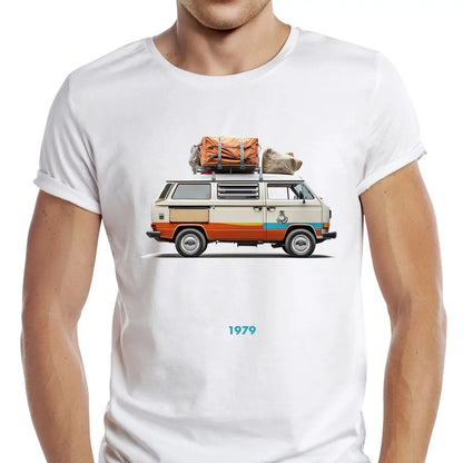 Vintage Campervan Men T-Shirt FV