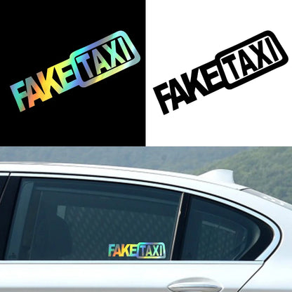 Fake Taxi Vinyl Decal FC