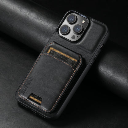 Leather Card Holder iPhone Case FM