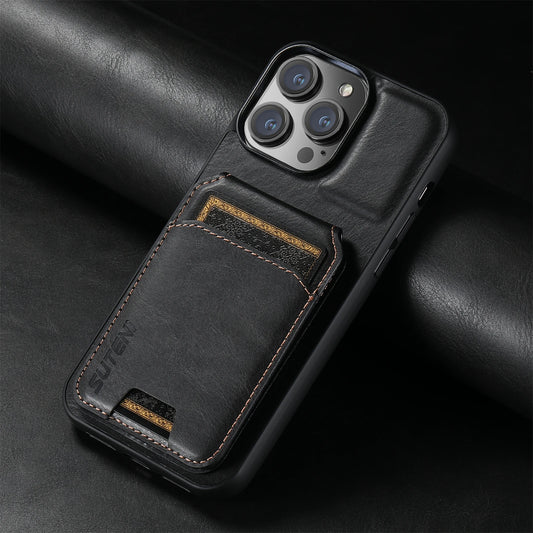 Leather Card Holder iPhone Case FM