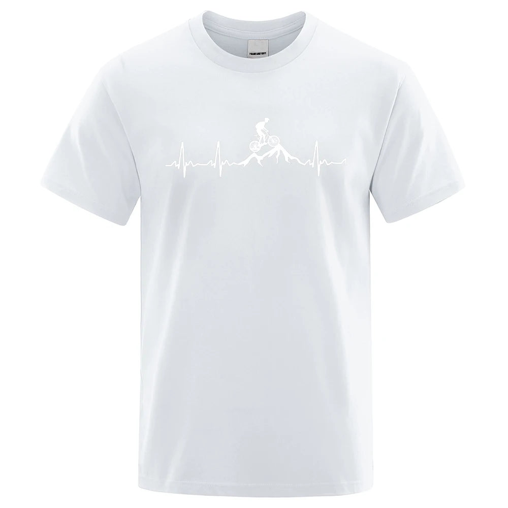 Heartbeat MTB Men T-Shirt FB