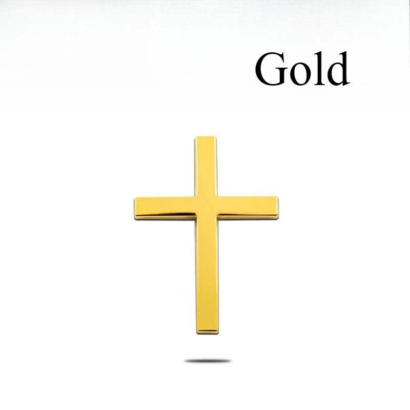 3D Metal Cross Emblem FC