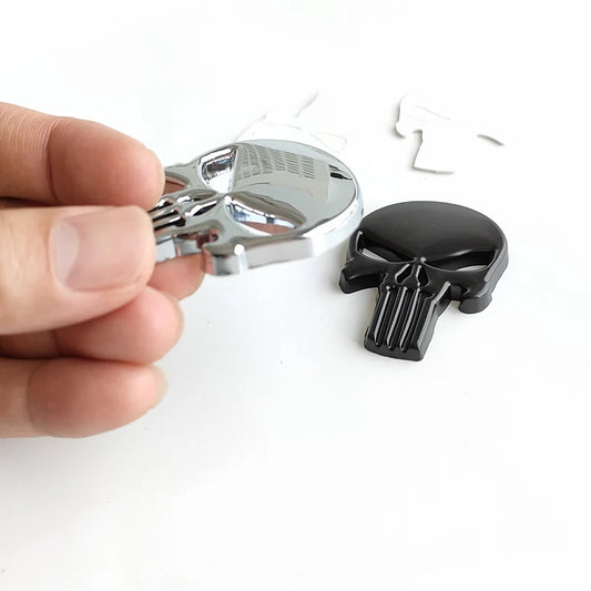 Punisher Skull 3D Metal Emblem FC