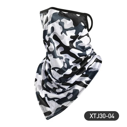 Neck Gaiter Face Ear Loops FM