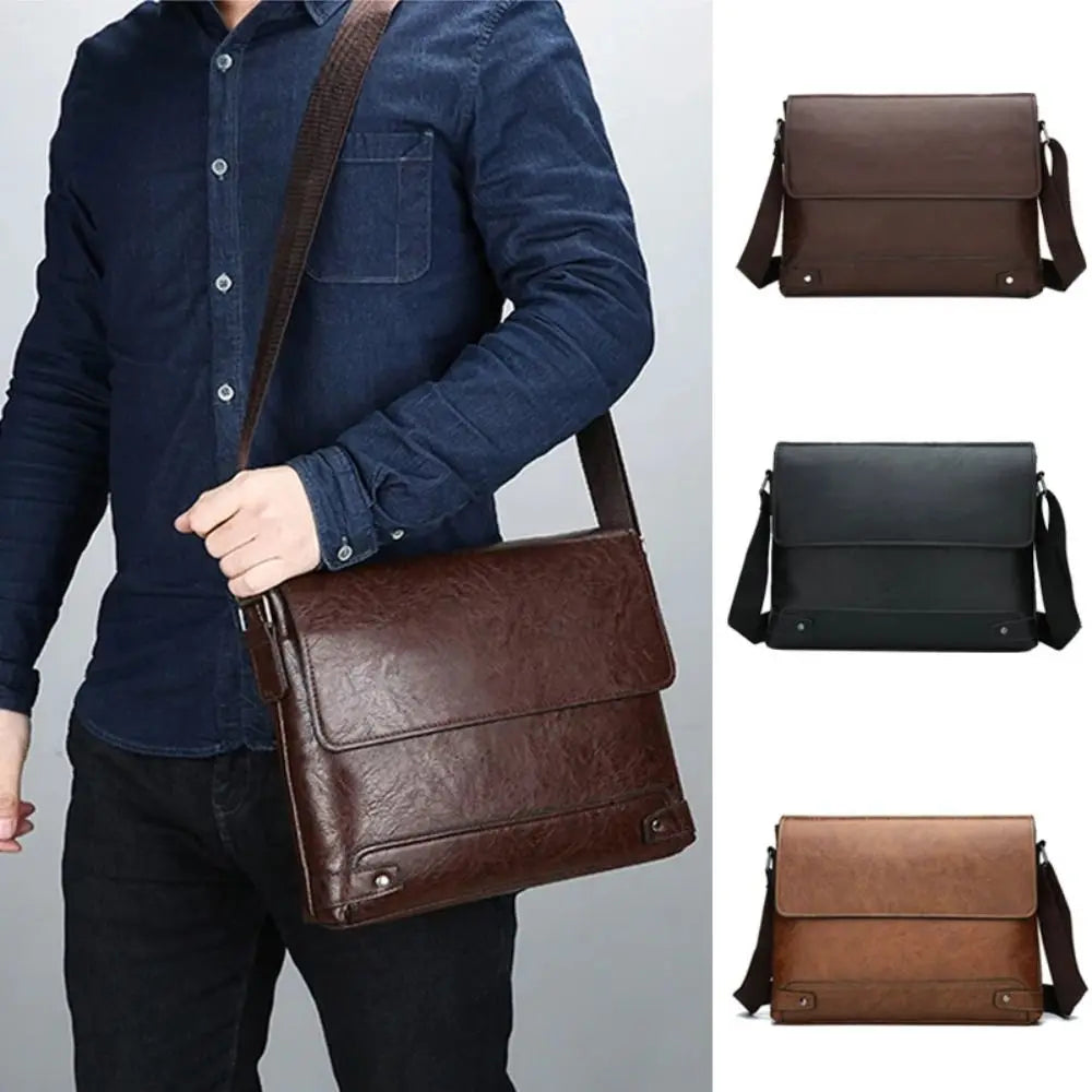 Briefcase for Men PU Leather FM
