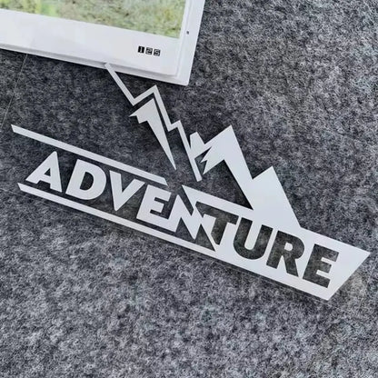 Motorcycle Adventure Sticker FM