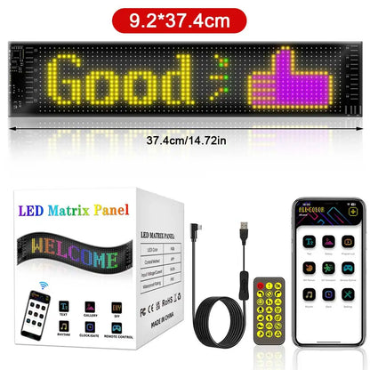 Flexible USB-Powered LED Matrix Panel TS
