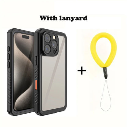 Waterproof iPhone Case with Strap FM