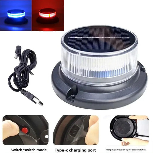 Solar Truck Warning Strobe Light TS