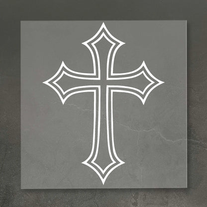 Cross Motorcycle Helmet Stickers FM