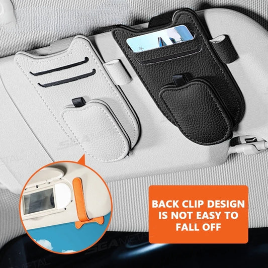 Magnetic Car Sun Visor Glasses Holder FC