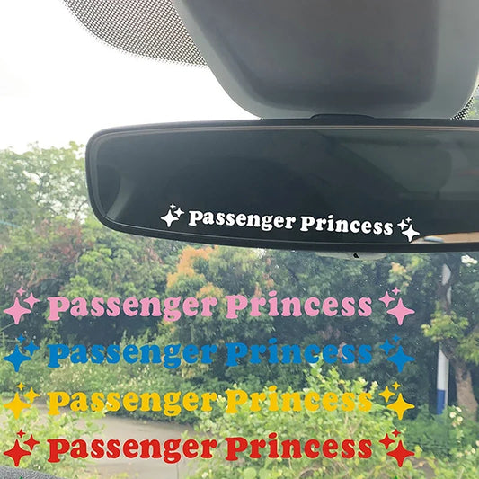 Passenger Princess Car Decal/Sticker FC