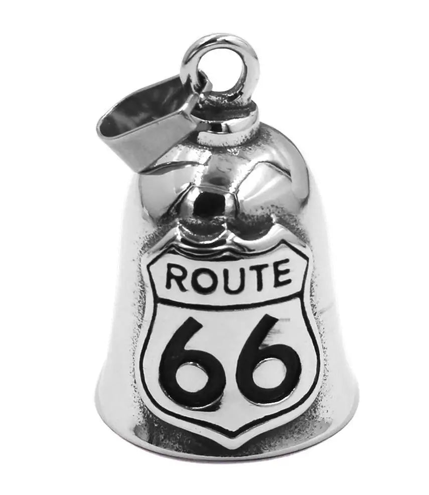 Route 66 Bell Pendant Necklace FM