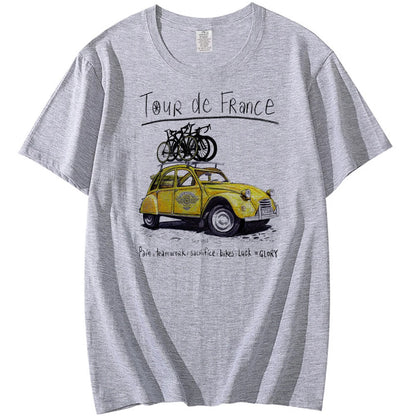 Tour De France Classic Car T-Shirt FC