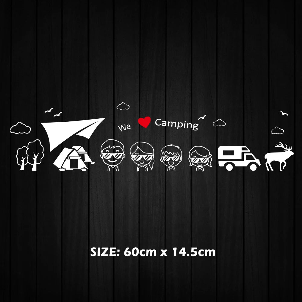 Happy Campers Decal Collection MV