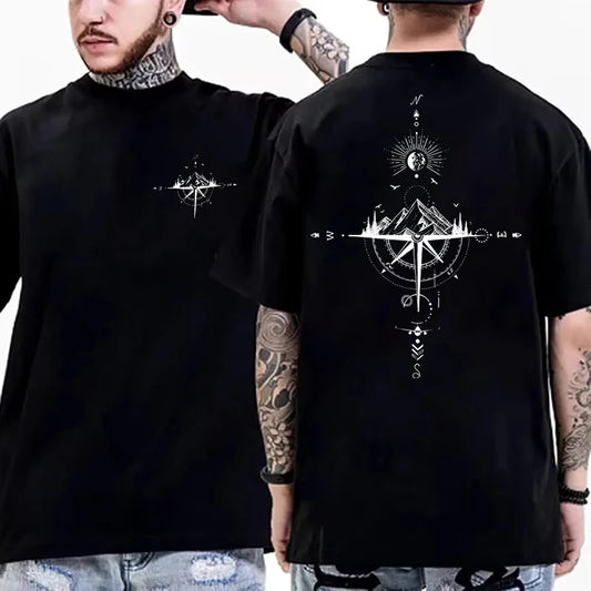 Compass & Mountain T-Shirts FM