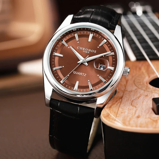 Men's Classic Watch with Calendar FM