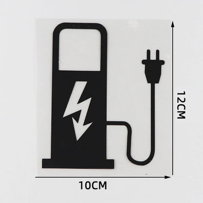 Electric Vehicle Charging Station Decal FC