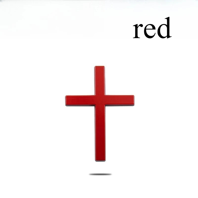 3D Metal Cross Emblem FC