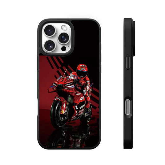 Motorcyclist iPhone Case Premium FM