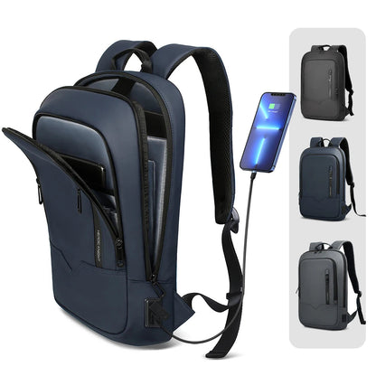 Slim Backpack for Men Minimalist FM