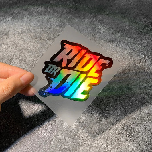Ride or Die Bicycle Sticker FB