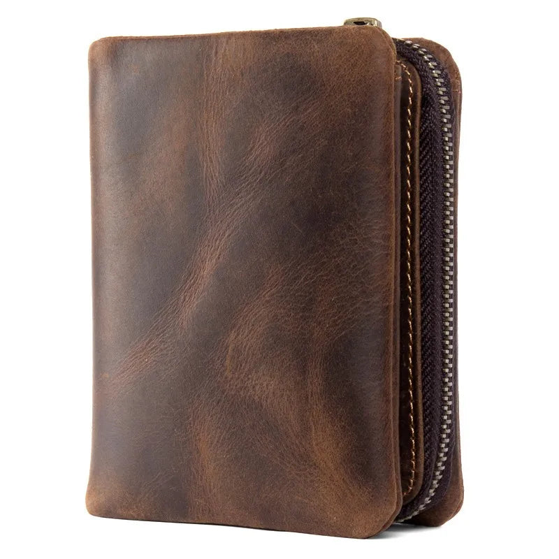 Wallet Retro Vertical Zipper FM