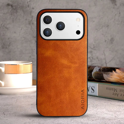 Leather Vintage Premium iPhone Case FM
