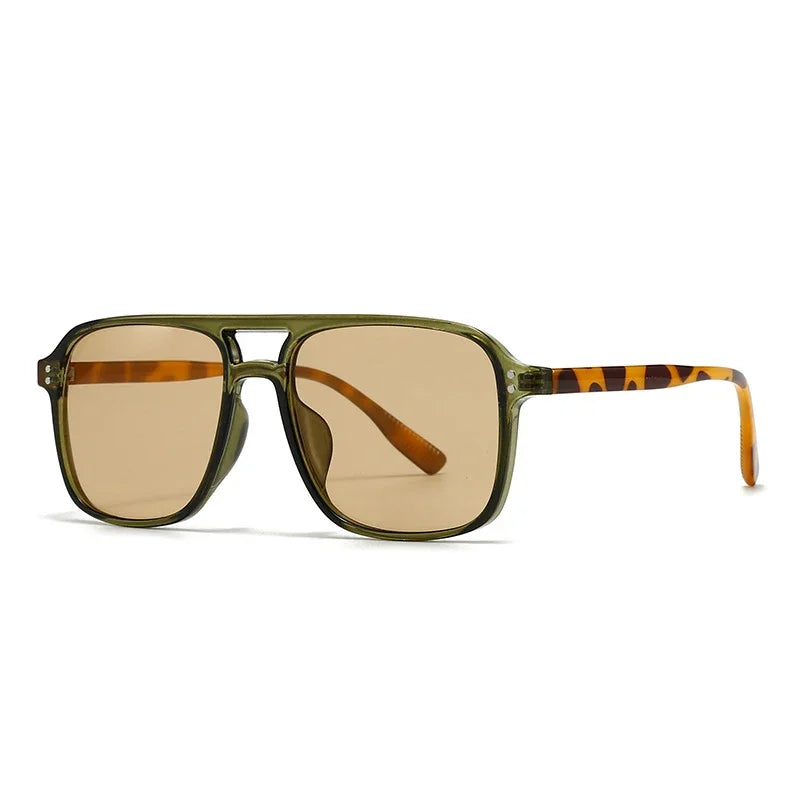 Double Bridge Square Sunglasses FM