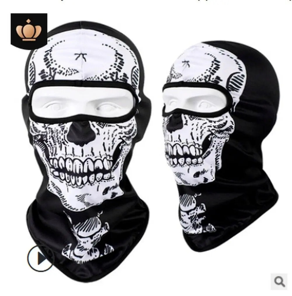 Balaclava UV Protection Skull FM