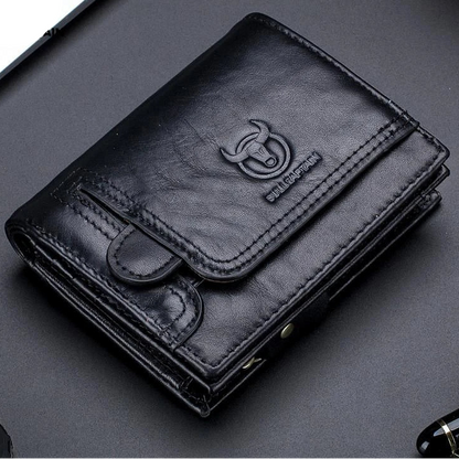 Men’s Vintage Leather Wallet FM