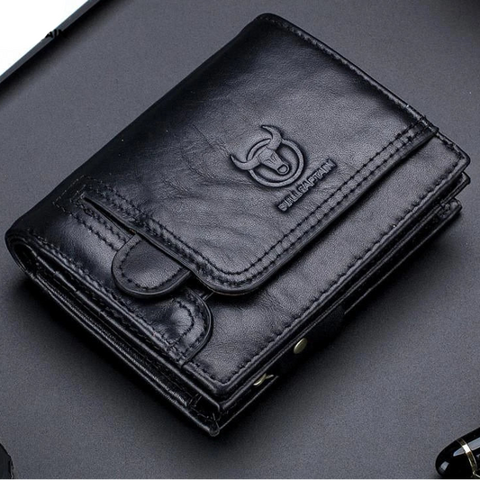 Men’s Vintage Leather Wallet FM