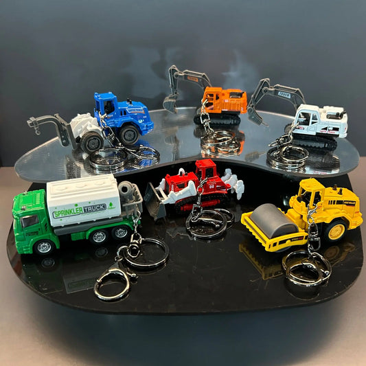 Construction Trucks Keychain TS