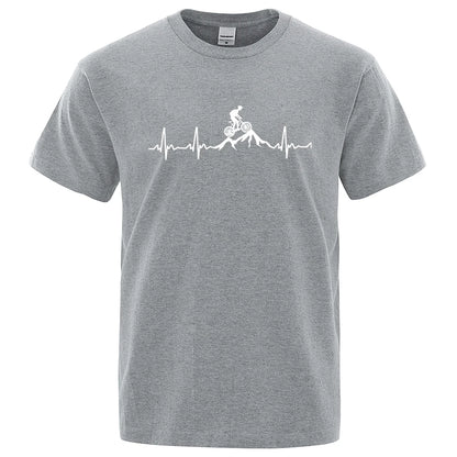 Heartbeat MTB Men T-Shirt FB