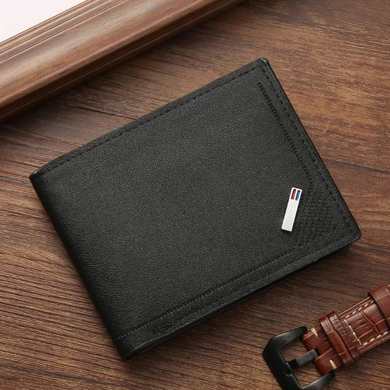 Men’s Foldable Leather Wallet FM