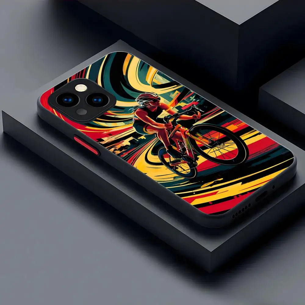 Bicycle Art iPhone Case FB