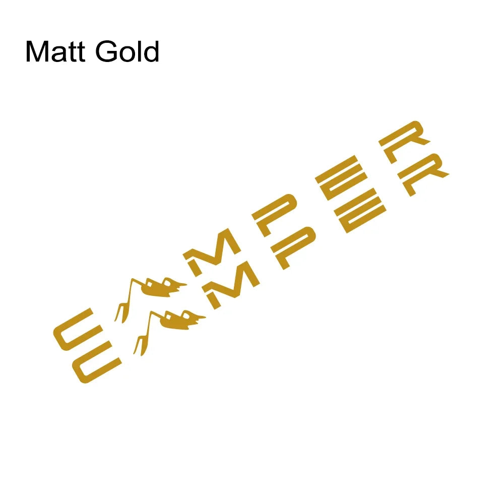 Camper Lettering Decal Collection MV