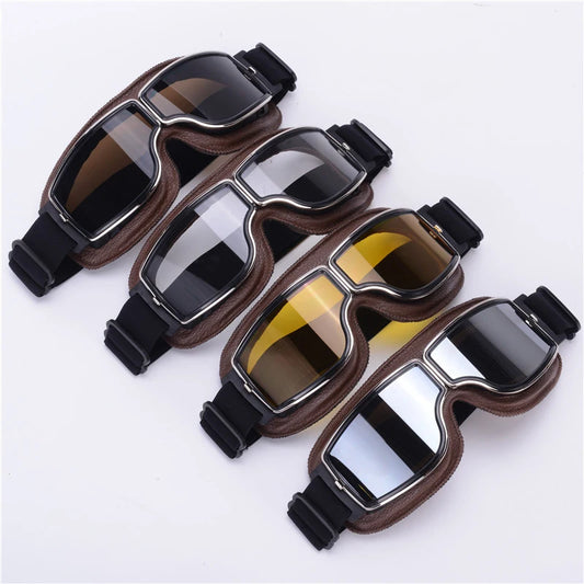 Motorcycle Retro Goggles FM