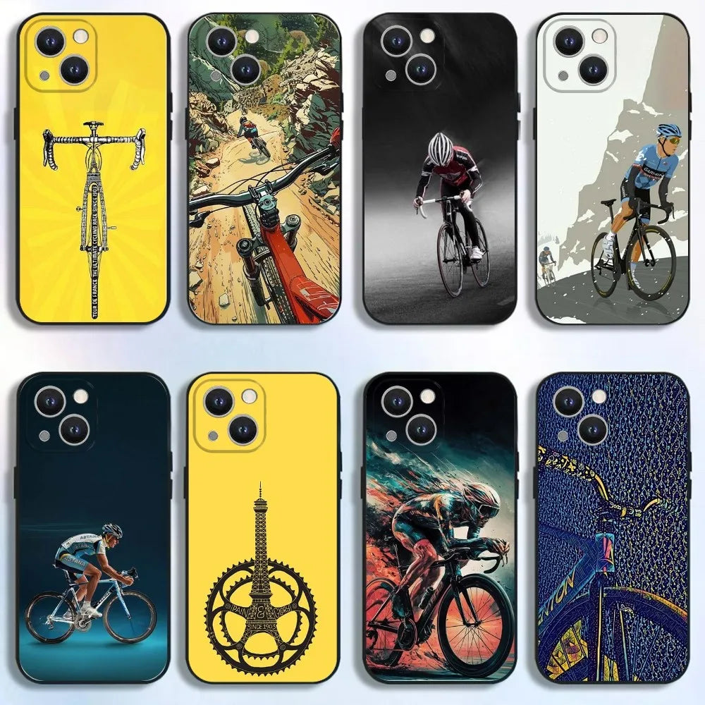 Tour De France Bicycle iPhone Case FB