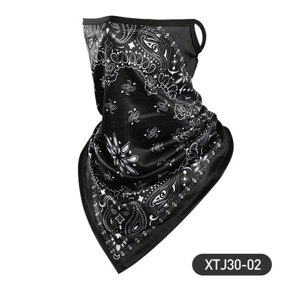 Neck Gaiter Face Ear Loops FM