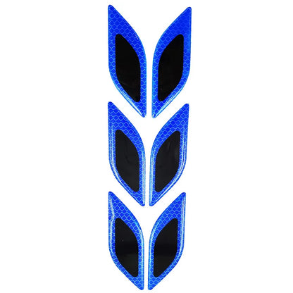 Carbon Fiber Look Car Reflective Stickers FC