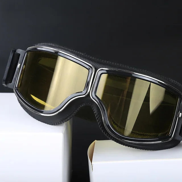 Motorcycle Retro Goggles FM