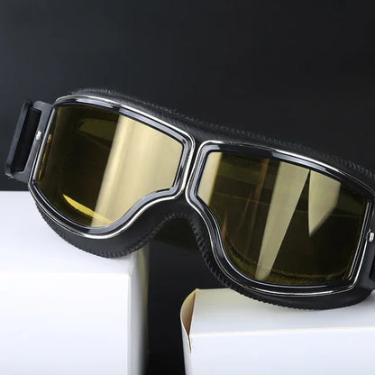 Motorcycle Retro Goggles FM