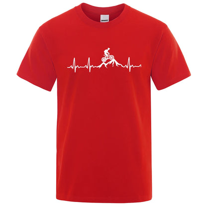 Heartbeat MTB Men T-Shirt FB